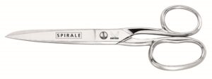 Spirale Nickel Plated Scissors 8"