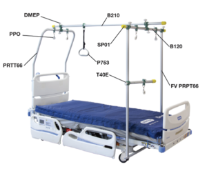 T66 - Hillrom Centrella Complete Traction Frame